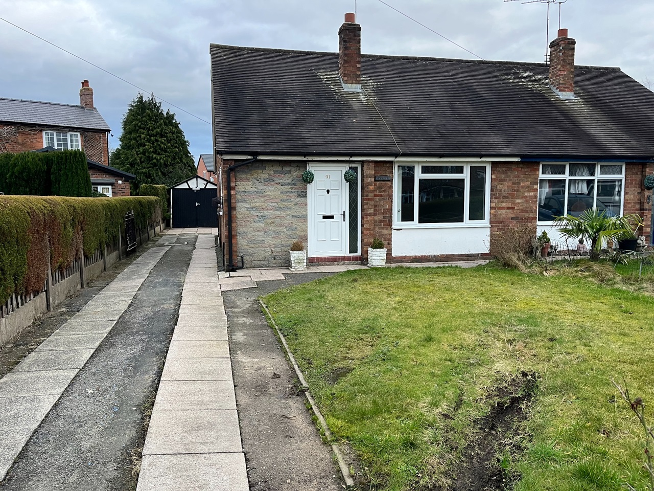 Wybunbury, Nantwich 2 Bed Bungalow, Dig Lane, CW5 To Rent Now for £