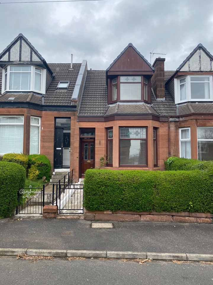 Clydebank 3 Bed Terraced House, Cambridge Avenue, G81 To Rent Now