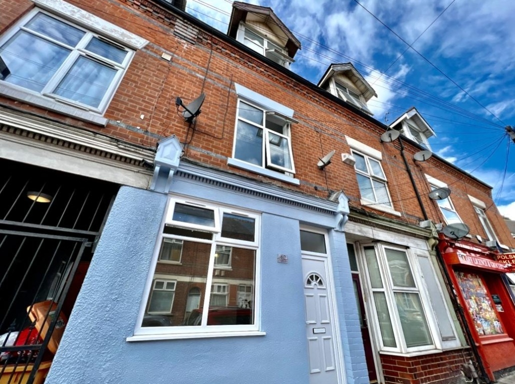Leicester 4 Bed Terraced House, Tudor Road, LE3 To Rent Now for £