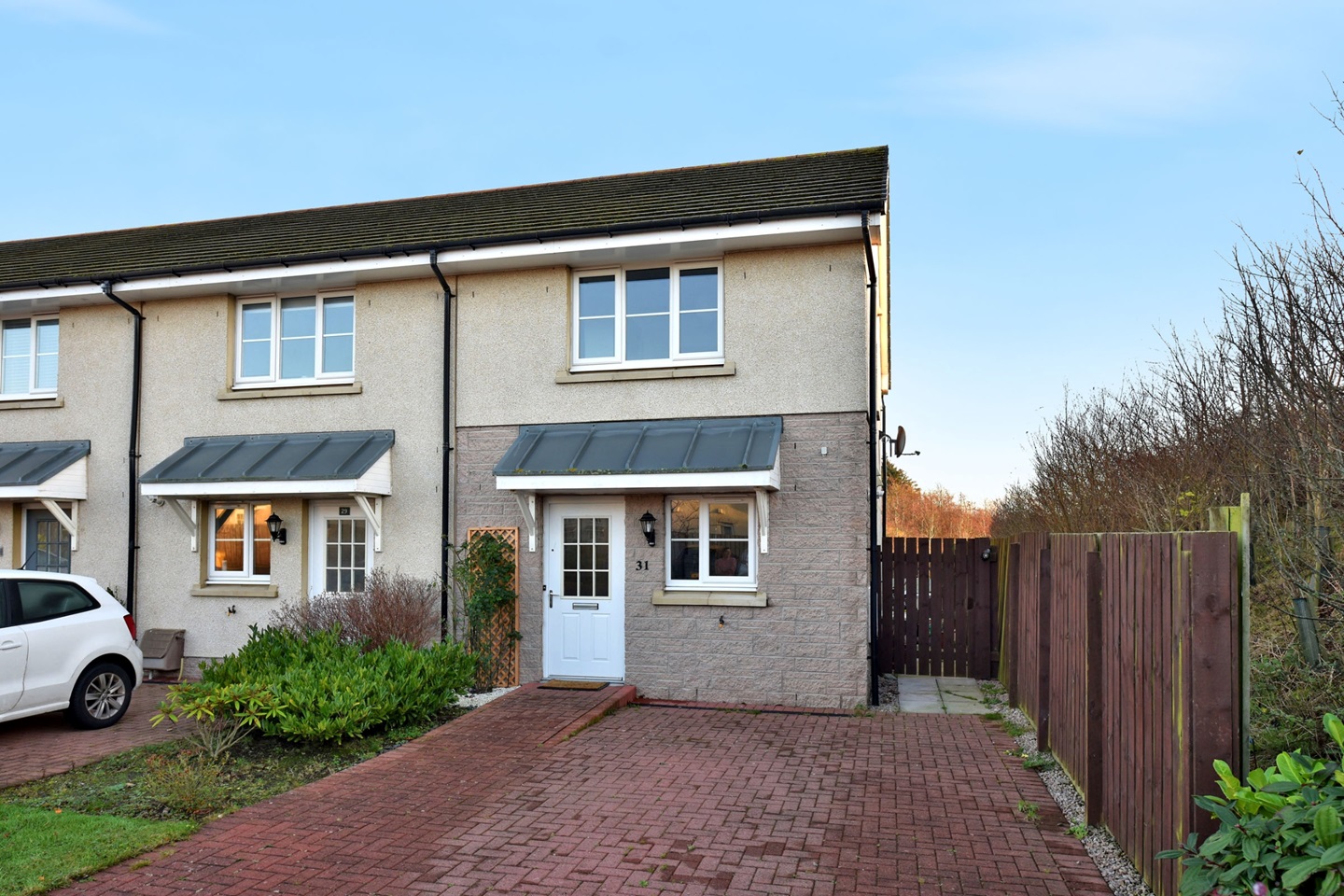 Portlethen, Aberdeen 3 Bed Terraced House, Balquharn Circle, AB12