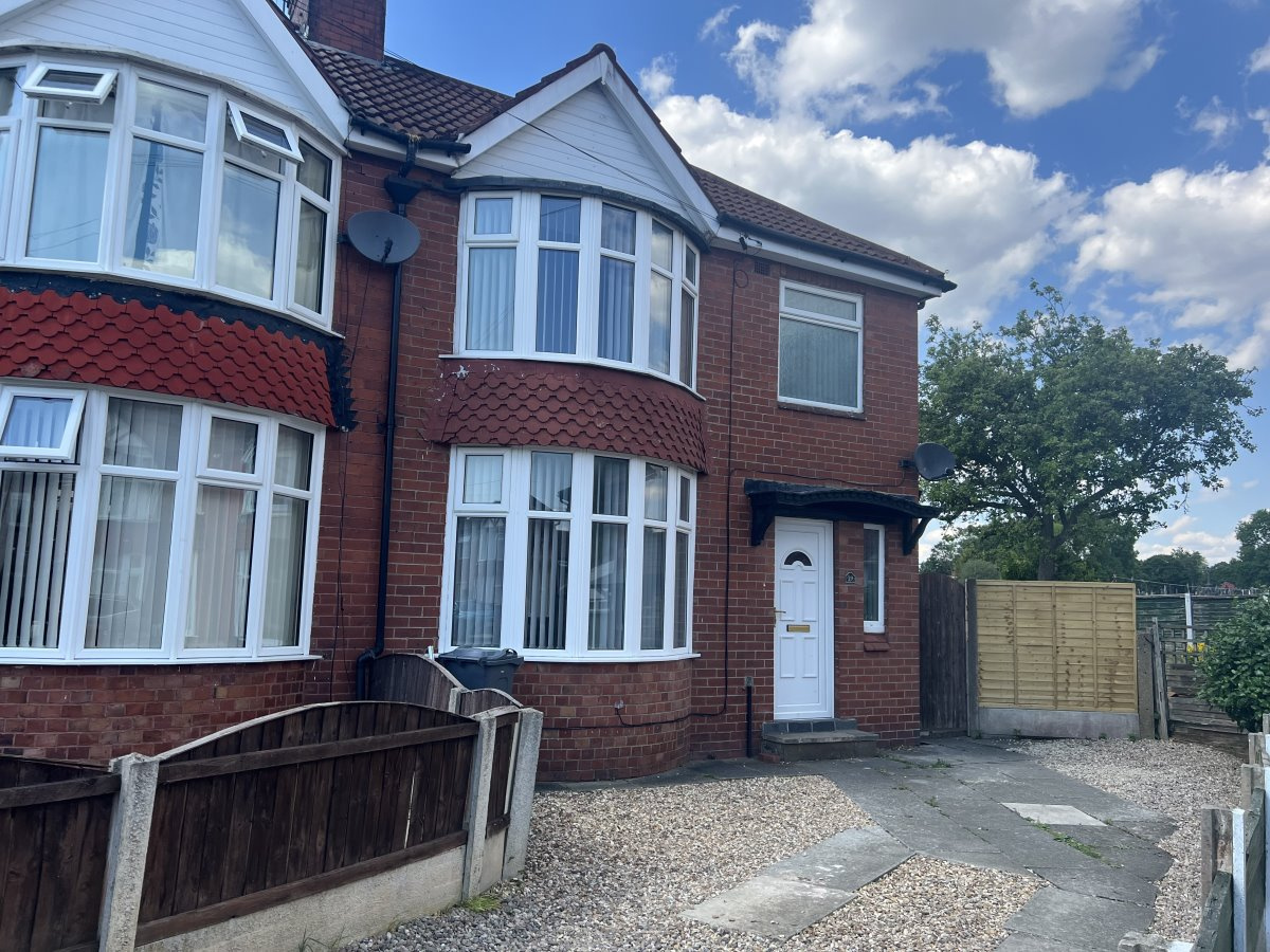 Manchester 3 Bed SemiDetached House, Caledon Avenue, M40 To Rent