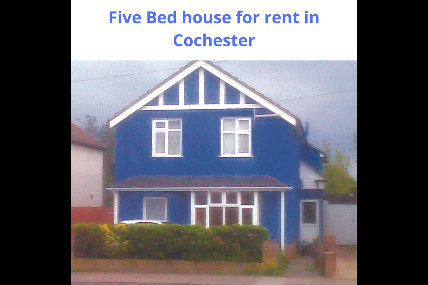 Colchester 5 Bed Detached House, Shrub End Road, CO3 To Rent Now