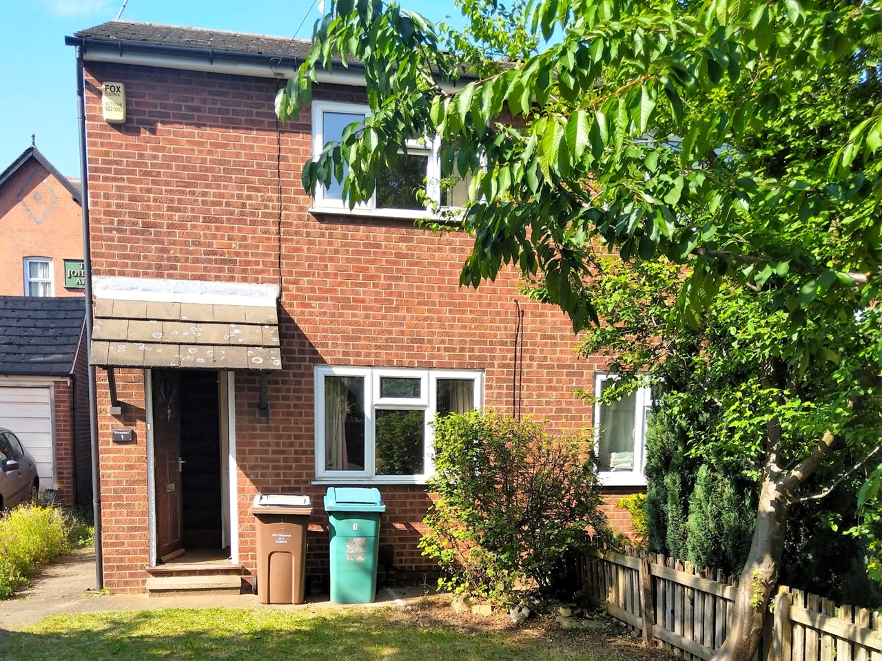 Nottingham 2 Bed End Terrace, Dunkirk Road, NG7 To Rent Now for £