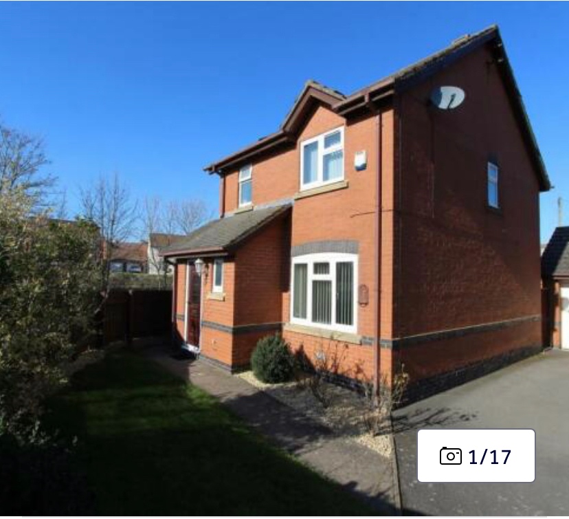 Itchington, Southam 3 Bed Detached House, Wilcox Close, CV47