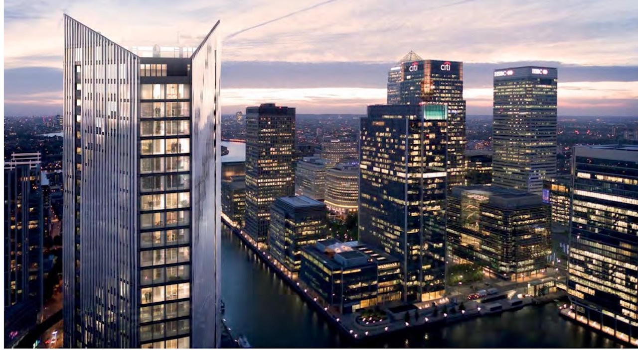 London Studio Flat, Amory Tower, E14 To Rent Now for £1,550.00 p/m