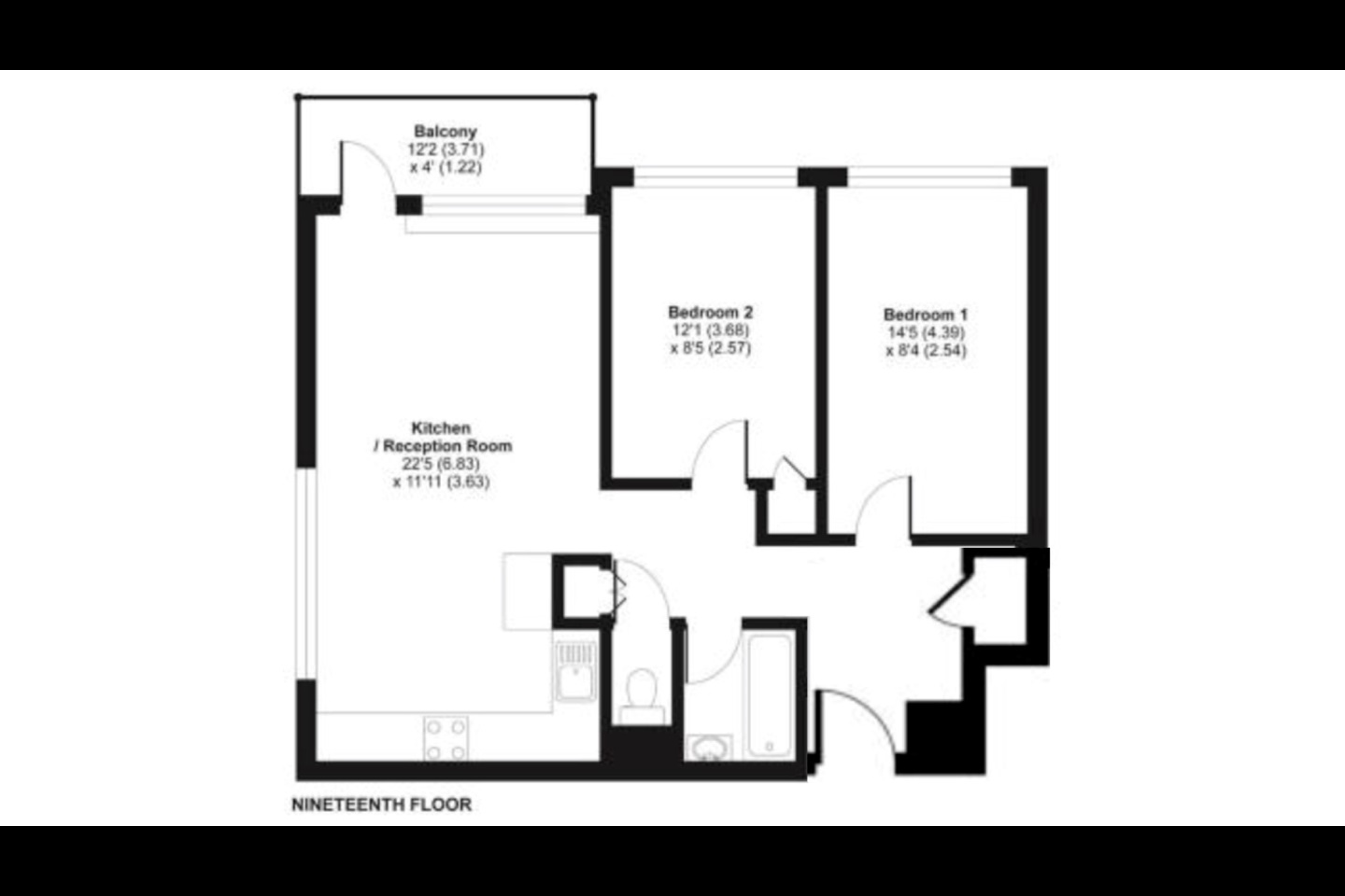 London 2 Bed Flat, Burwash House, SE1 To Rent Now for £2,000.00 p/m