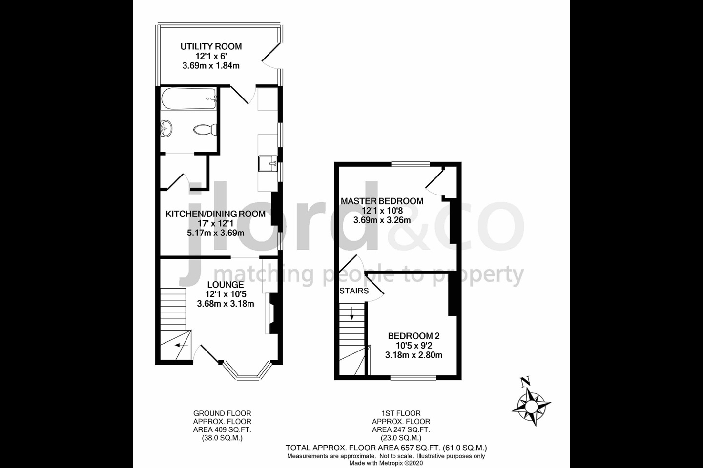 Davenham, Northwich 2 Bed SemiDetached House, Firth Fields, CW9 To