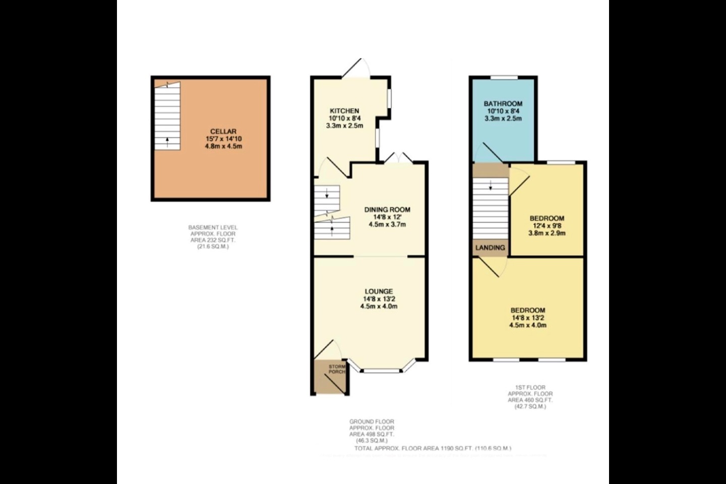 Eccles, Manchester 2 Bed Terraced House, Shakespeare Crescent, M30