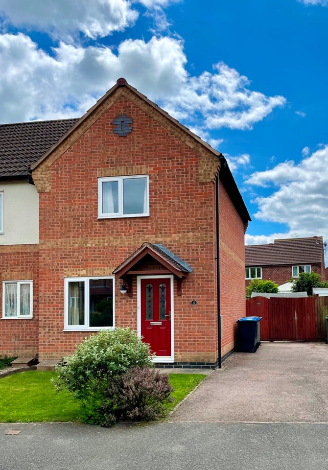 Market Harborough 2 Bed End Terrace, Hartland Drive, LE16 To Rent