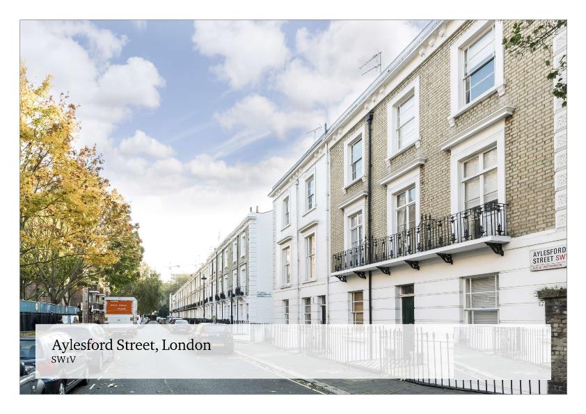 London 4 Bed Flat, Aylesford Street, SW1V To Rent Now for £4,180.00 p/m
