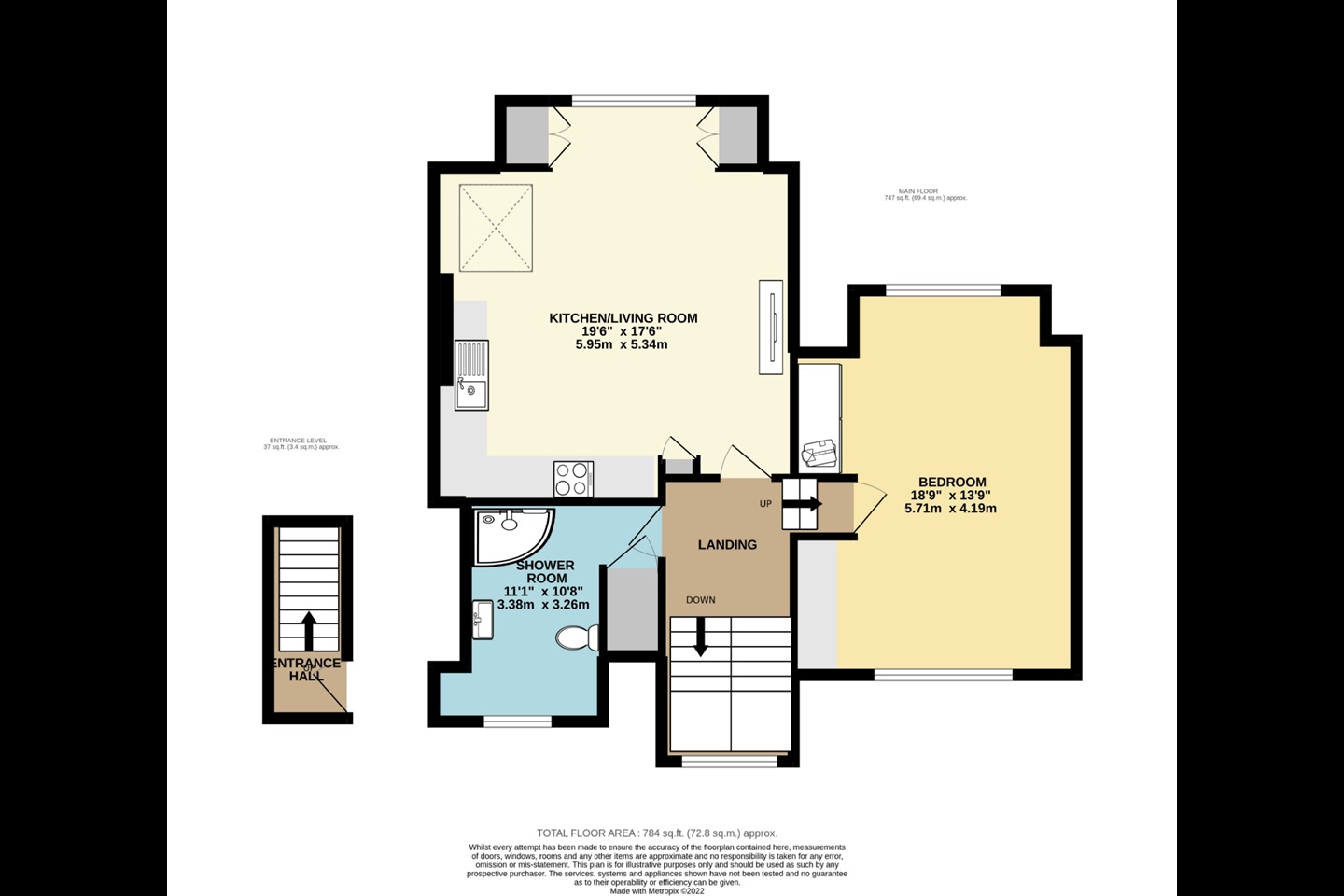 Eastbourne 1 Bed Flat, Mayfair House, BN21 To Rent Now for £950.00 p/m