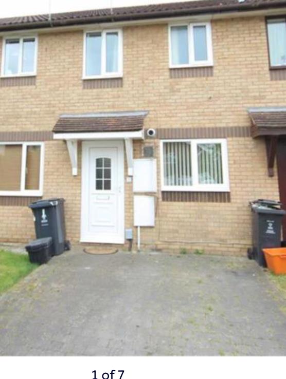 Swindon 2 Bed Terraced House, Hanson Close, SN5 To Rent Now for £