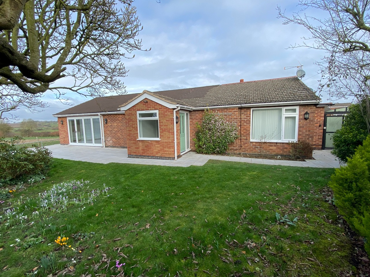 Claybrooke Parva, Lutterworth 3 Bed Bungalow, Western Drive, LE17