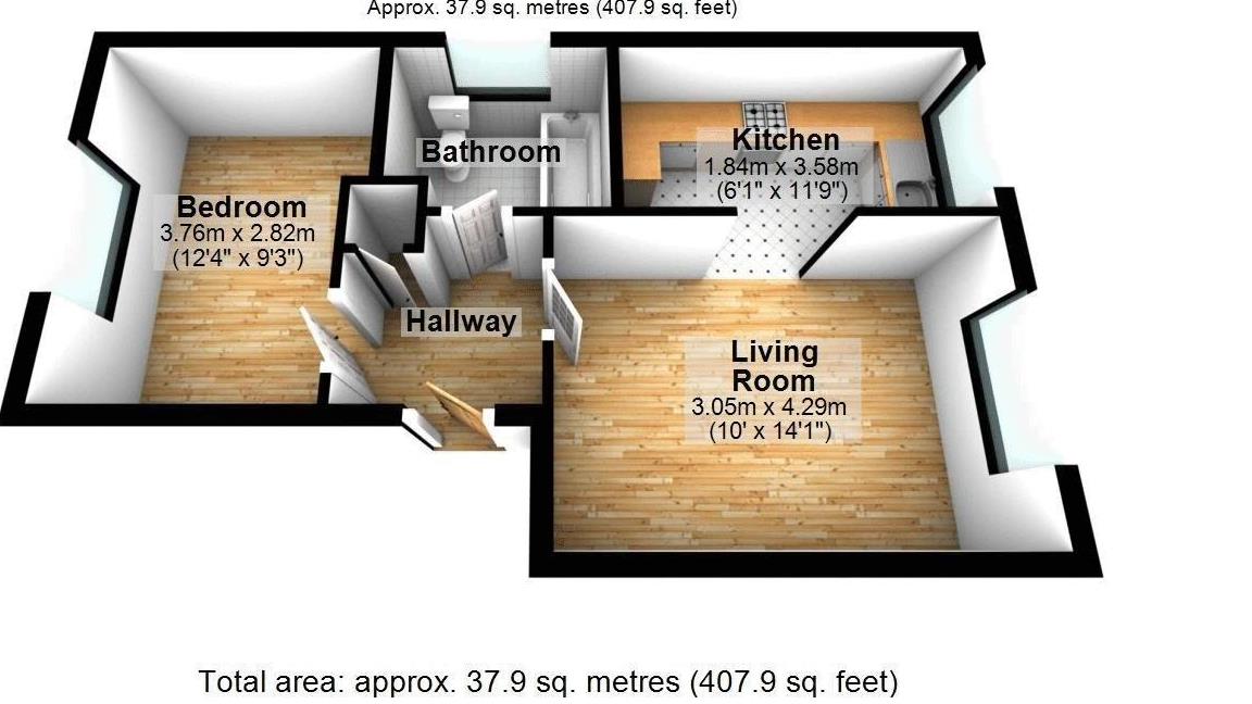 London 1 Bed Flat, Fishguard Way, E16 To Rent Now for £1,325.00 p/m