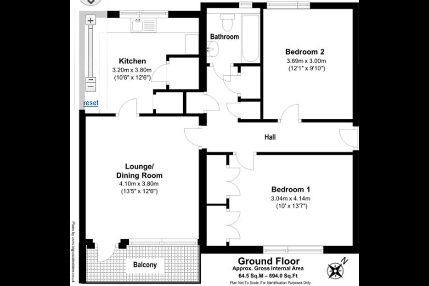 Edinburgh 2 Bed Flat, Southhouse Square, EH17 To Rent Now for £