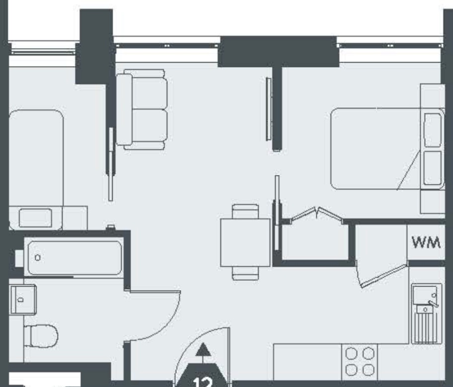 Slough 2 Bed Flat, Elvian House, SL1 To Rent Now for £1,425.00 p/m