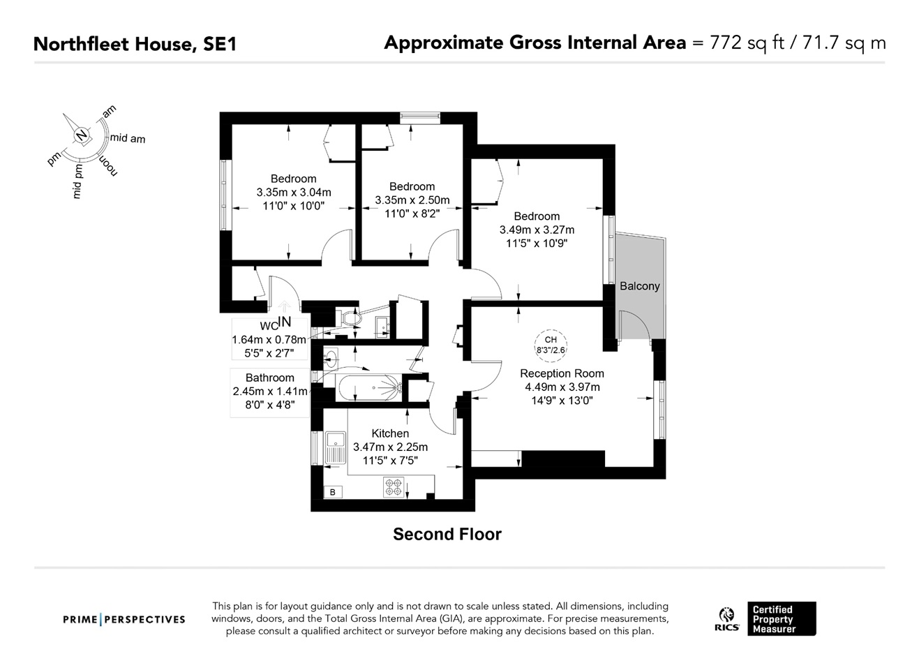London 3 Bed Flat, Northfleet House, SE1 To Rent Now for £3,150.00 p/m