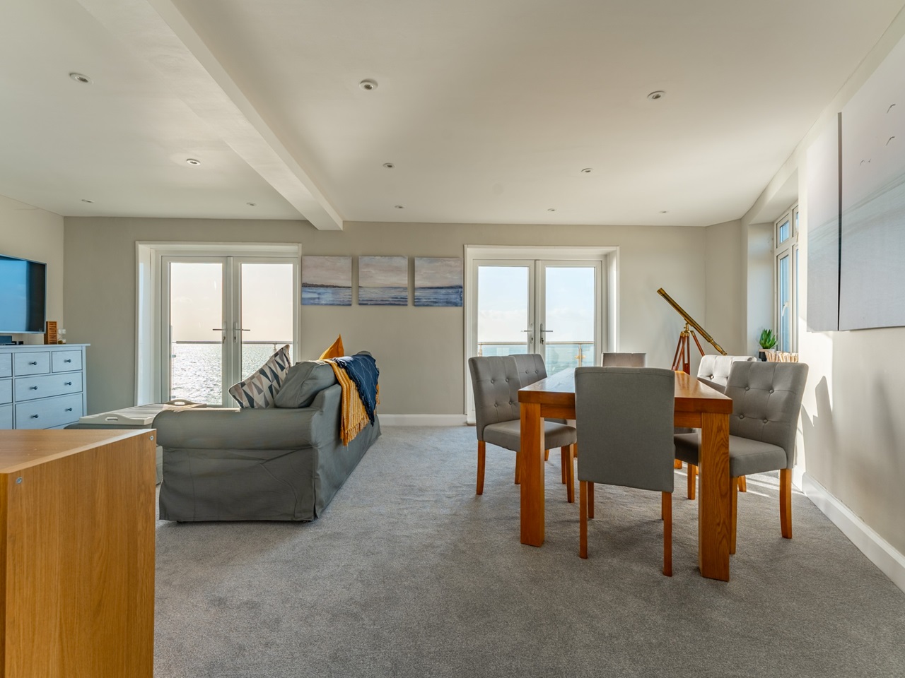 Bournemouth 3 Bed Flat, Southbourne Overcliff Drive, BH6 To Rent