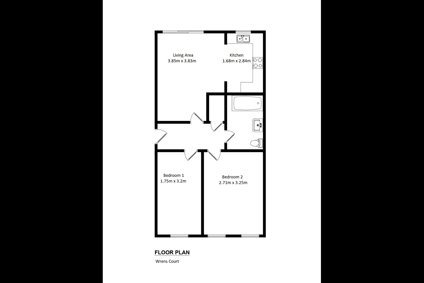 London 2 Bed Flat, Wrens Court, E13 To Rent Now for £1,625.00 p/m
