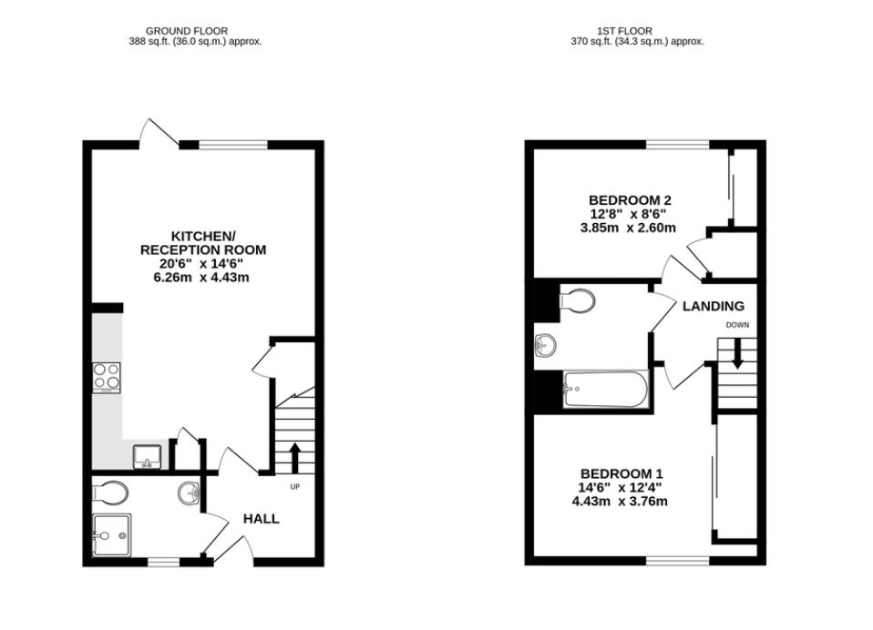 Pinner 2 Bed Terraced House, Caulfield Gardens, HA5 To Rent Now for