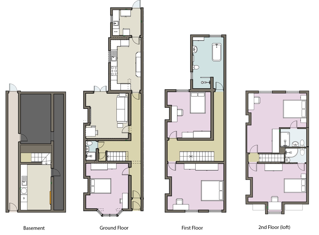 Balsall Heath, Birmingham 5 Bed Terraced House, Street, B12