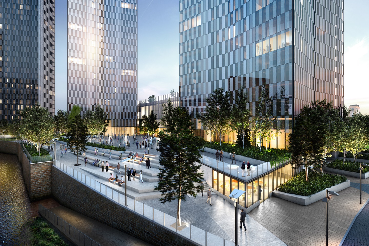 Manchester 2 Bed Flat, South Tower Deansgate Square, M15 To Rent