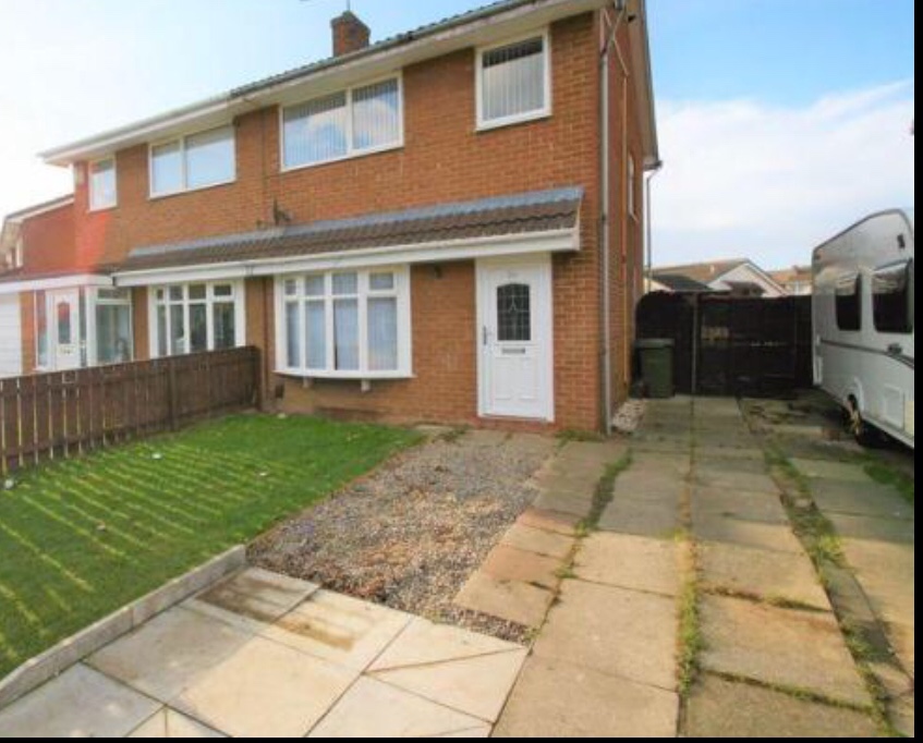 Thornaby, StocktonOnTees 3 Bed SemiDetached House, Helston Court