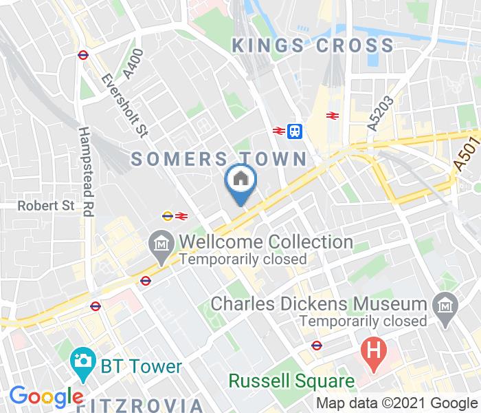 London 3 Bed Flat, Chalton Street, NW1 To Rent Now for £1,516.67 p/m