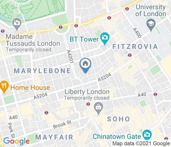 London Room in a Shared Flat, Great Portland Street, W1W To Rent