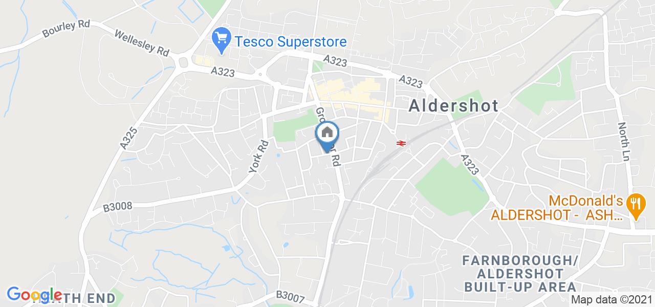 Aldershot 2 Bed Terraced House, Lysons Road, GU11 To Rent Now for £