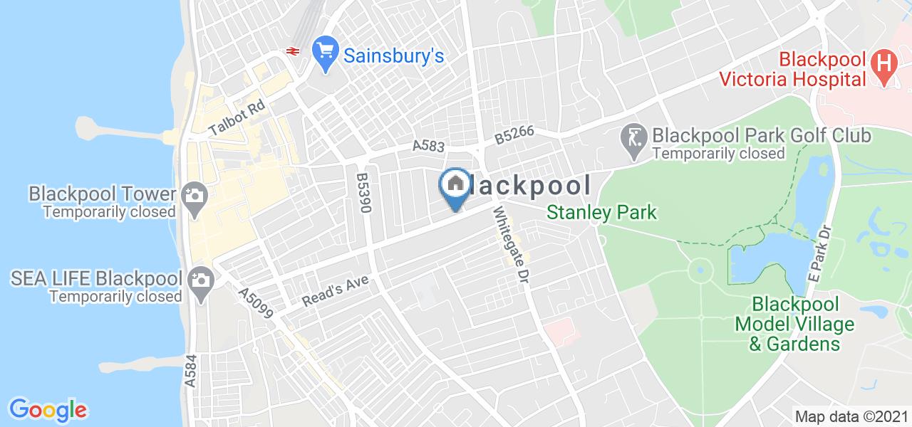 Blackpool 2 Bed Flat, Hornby Road, FY1 To Rent Now for £541.67 p/m