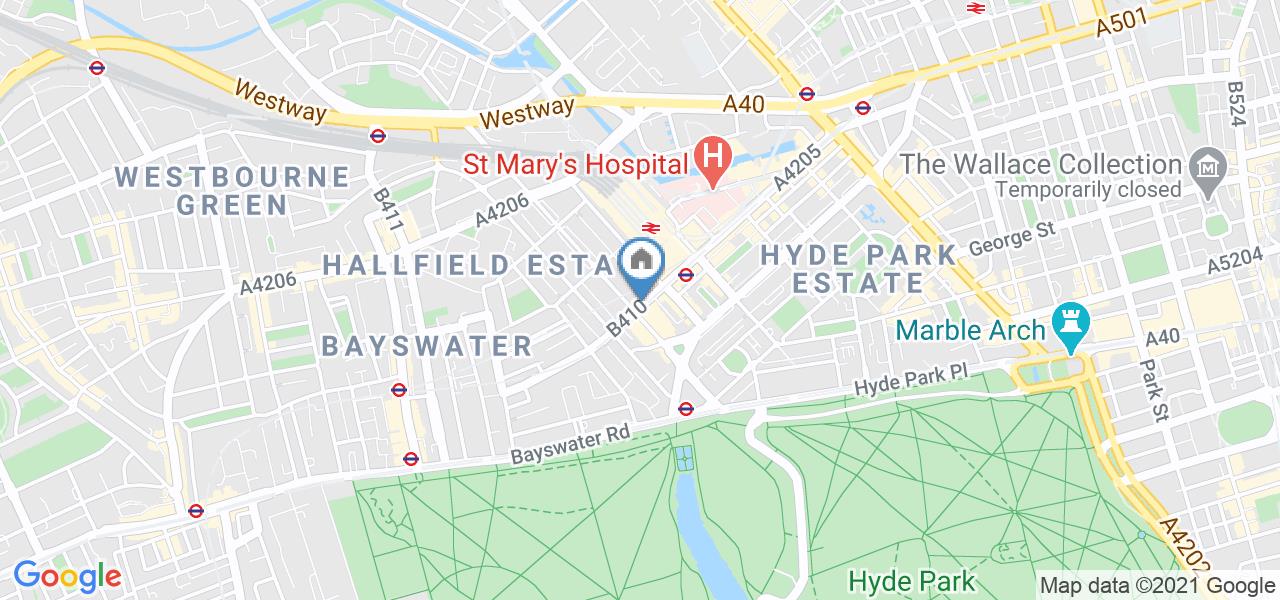 London Studio Flat, Westbourne Terrace, W2 To Rent Now for £1,400.