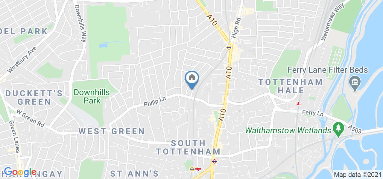 London Room in a Shared House, Winchelsea Road, N17 To Rent Now for