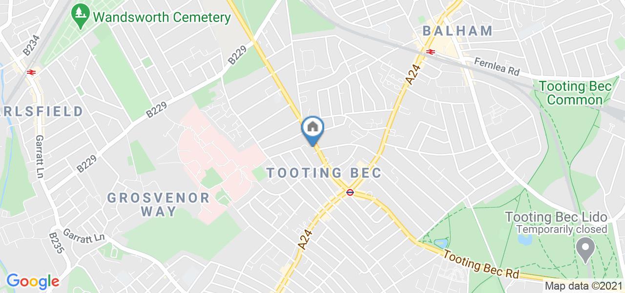 London 1 Bed Flat, Trinity Road, SW17 To Rent Now for £1,225.00 p/m