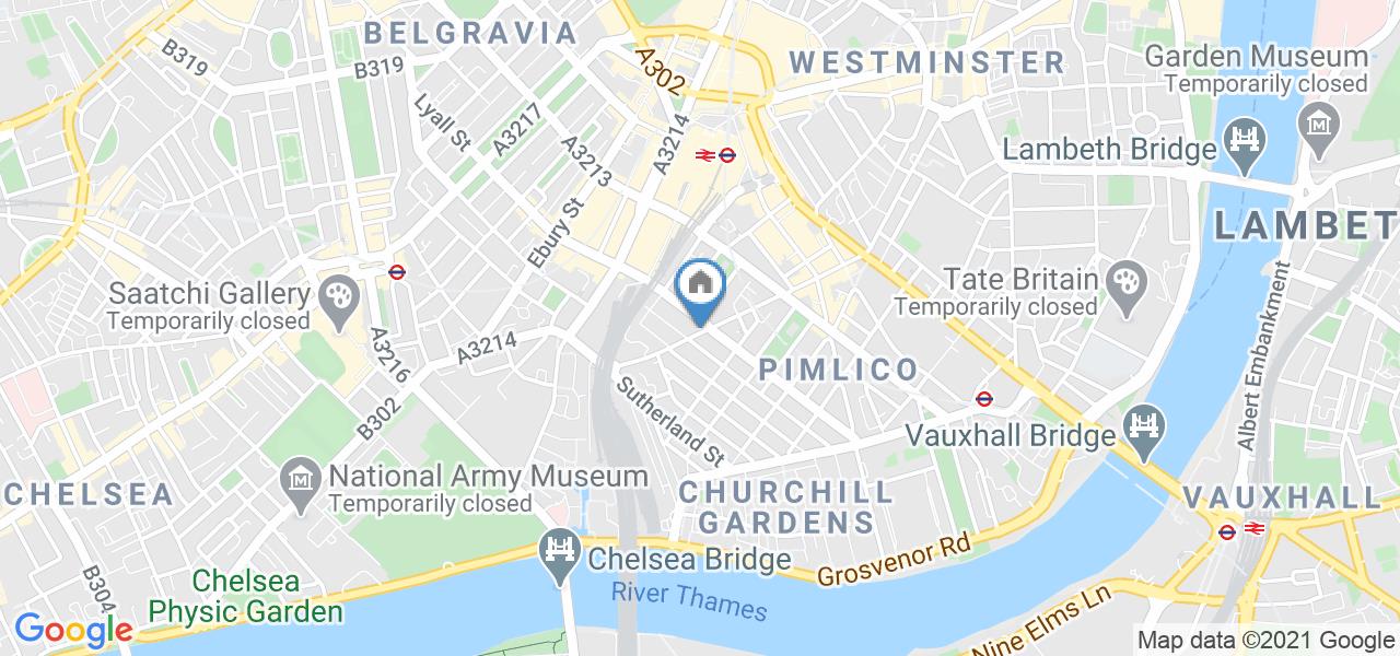 London Studio Flat, Eccleston Square, SW1V To Rent Now for £1,200.