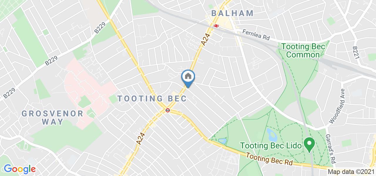 London Studio Flat, Balham High Road, SW17 To Rent Now for £995.00 p/m