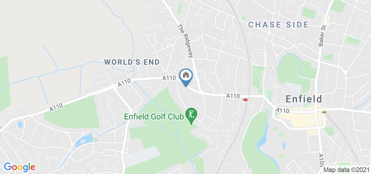 Enfield Studio Flat, Slades Hill, EN2 To Rent Now for £1,200.00 p/m