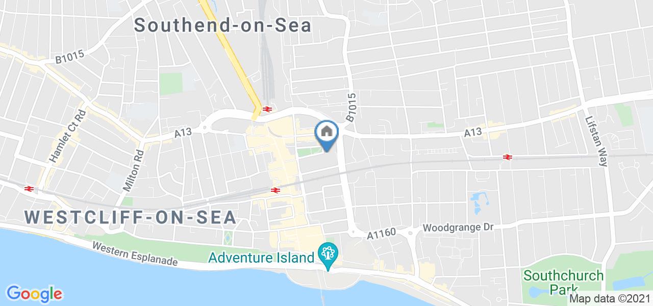 SouthendOnSea Studio Flat, Warrior Square, SS1 To Rent Now for £