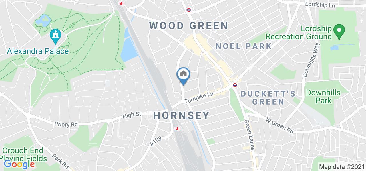 London Studio Flat, Hornsey Park Road, N8 To Rent Now for £950.00 p/m