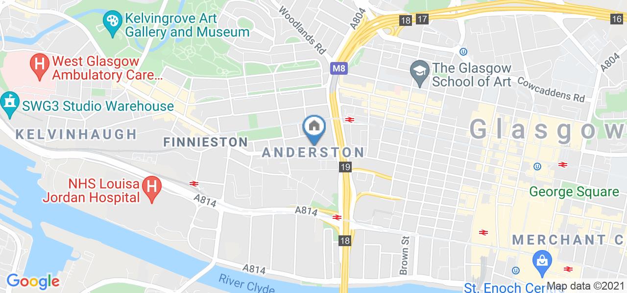 Glasgow 1 Bed Flat, St. Vincent Street, G3 To Rent Now for £550.00 p/m