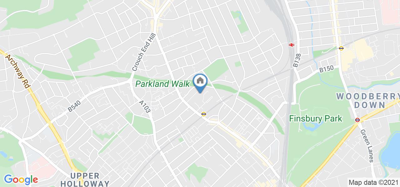 London 1 Bed Flat, Holly Park Estate, N4 To Rent Now for £1,200.00 p/m