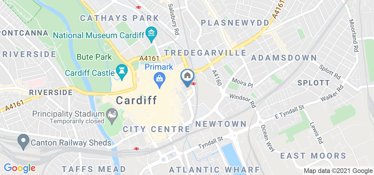 Cardiff 1 Bed Flat, Churchill Way, CF10 To Rent Now for £825.00 p/m