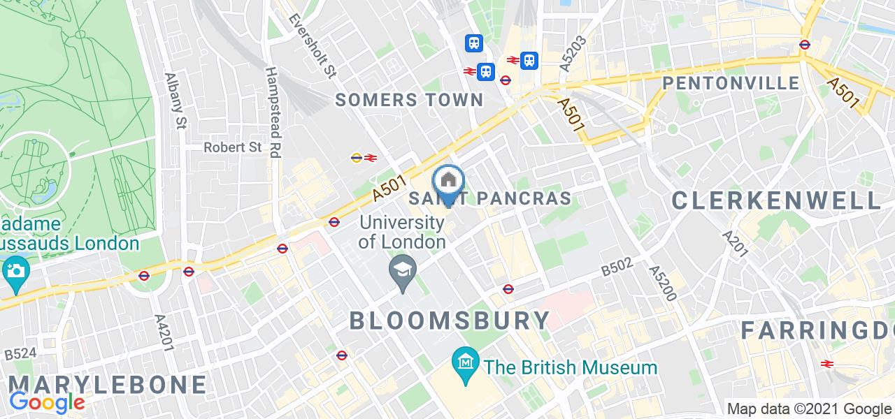 Tavistock Square London Map London - 1 Bed Flat, Tavistock Square, Wc1H - To Rent Now For £1,950.00 P/M