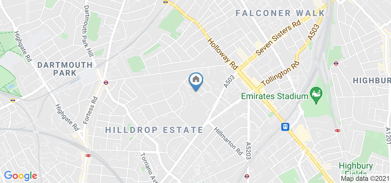 London 1 Bed Flat, Crayford Road, N7 To Rent Now for £1,360.00 p/m