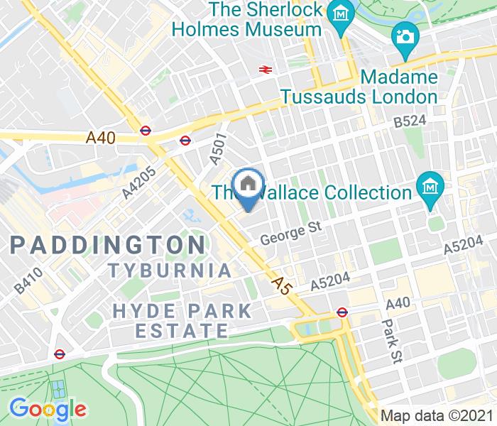 Central London Studio Flat, Marble Arch Appartments, W1H To Rent