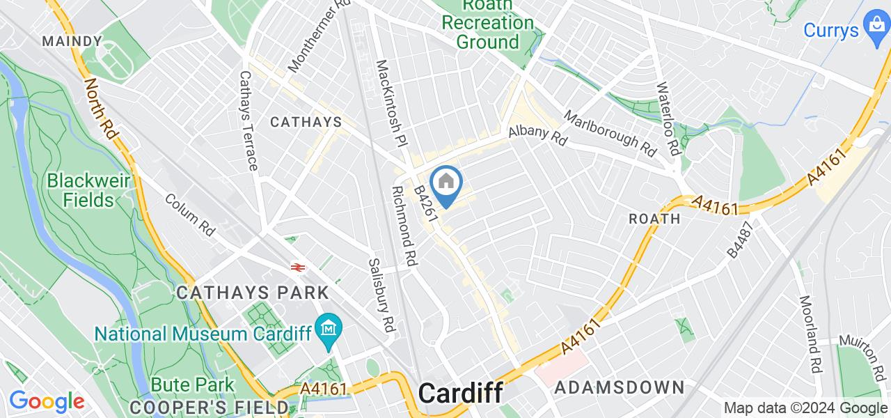 Cardiff 4 Bed Terraced House, Keppoch Street, CF24 To Rent Now for £1,780.00 p/m