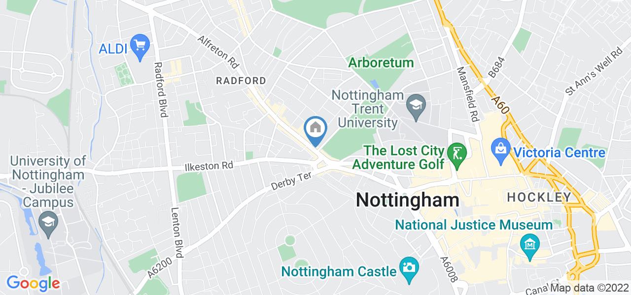 Nottingham 2 Bed Flat, Alfreton Road £150Pp/Pw*Students 202, NG7 To