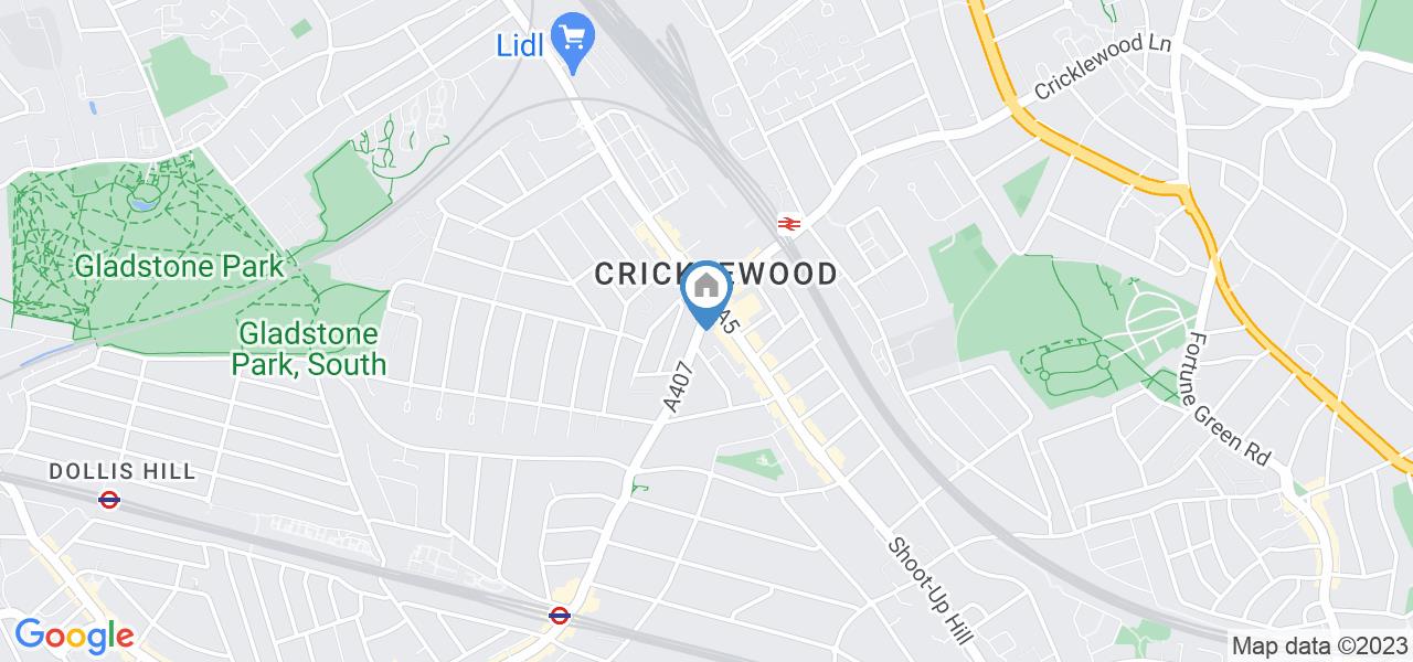 London Studio Flat, Cricklewood, NW2 To Rent Now for £1,200.00 p/m