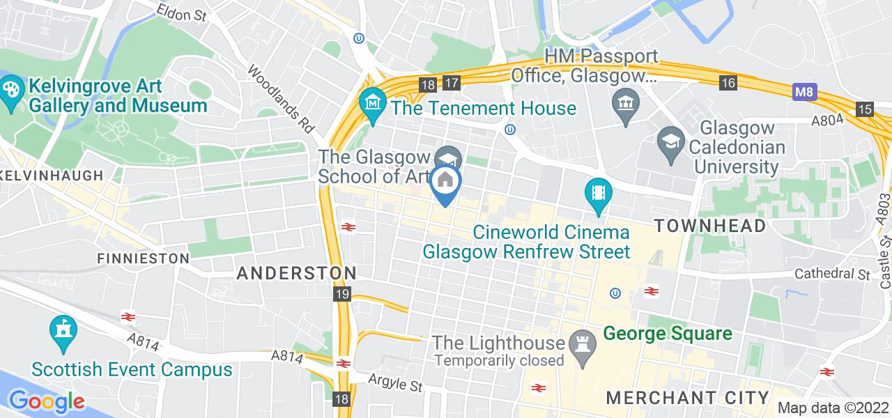 Glasgow Studio Flat, Sauchiehall Street, G2 To Rent Now for £895.00 p/m