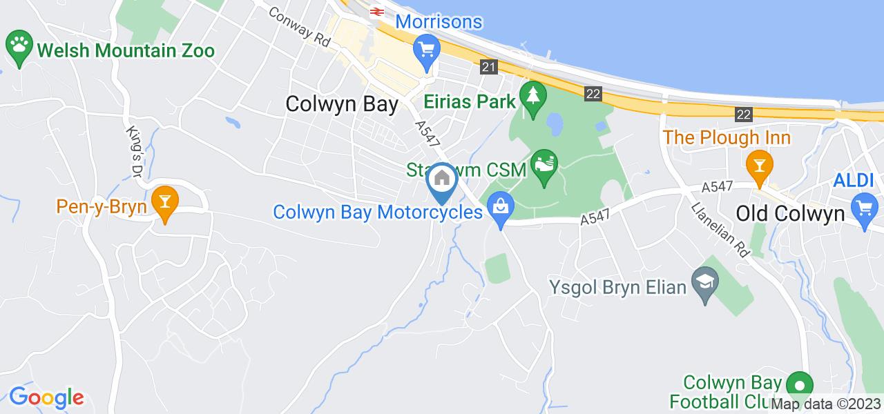 Colwyn Bay 1 Bed Flat, Nant Y Glyn Road, LL29 To Rent Now for £550.